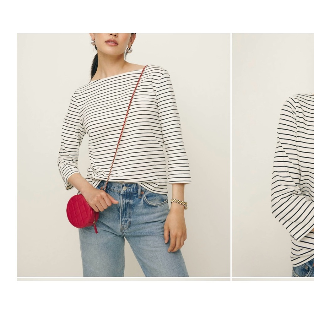 Reformation Audrey Slim Tee